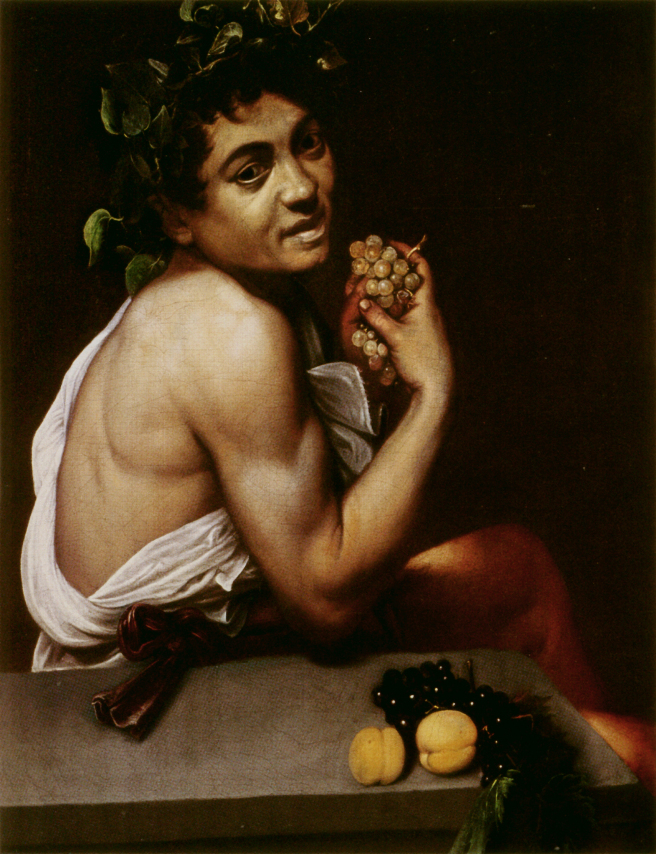 Caravaggio, c. 1593-4. Baco enfermo
 